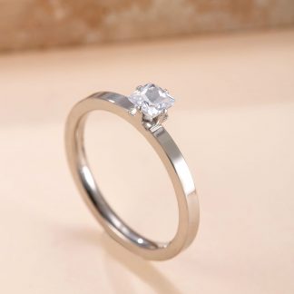 Prong-Set Solitaire Ring - alternate view