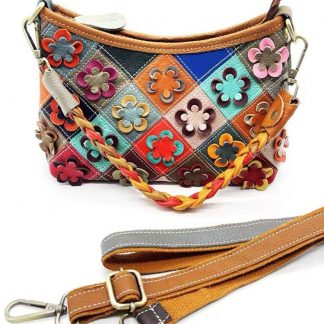 Multicolor Floral Crossbody Bag - alternate view
