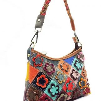 Multicolor Floral Crossbody Bag