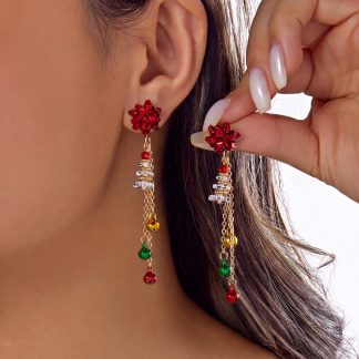 Christmas Charm Drop Earrings