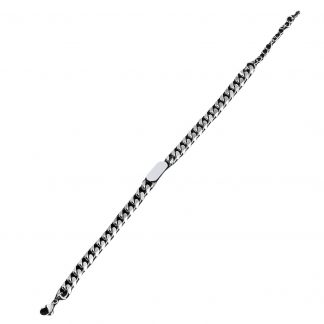 ID Plate Curb Chain Bracelet