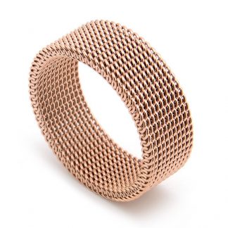 Flexible Mesh Band Ring