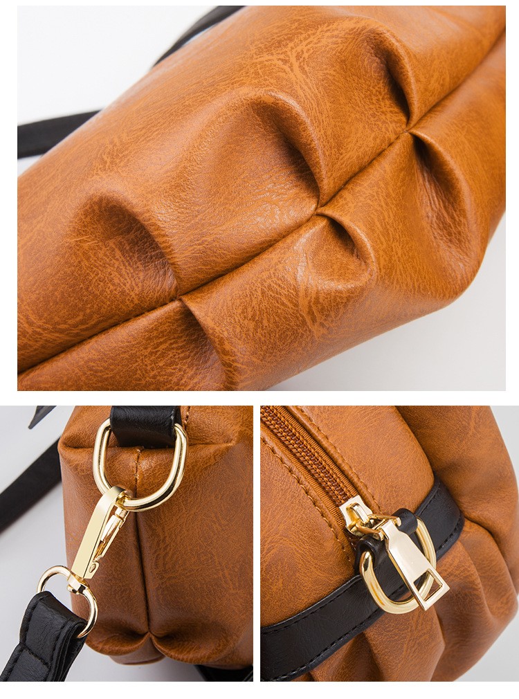 Vintage-Style Handbag and Pouch Set