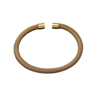 Mesh Open Bangle Bracelet