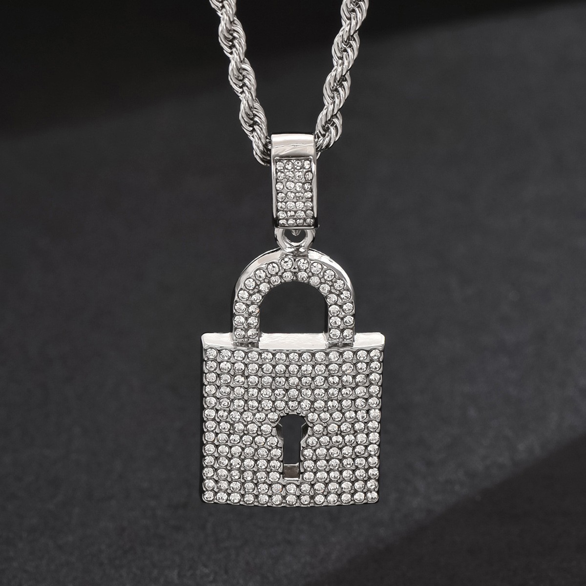 Padlock Pendant Necklace