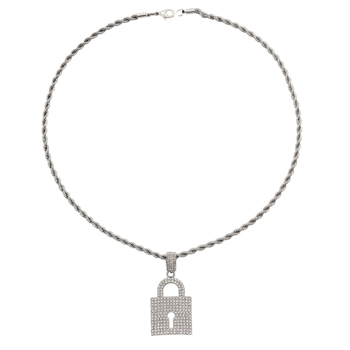 Padlock Pendant Necklace