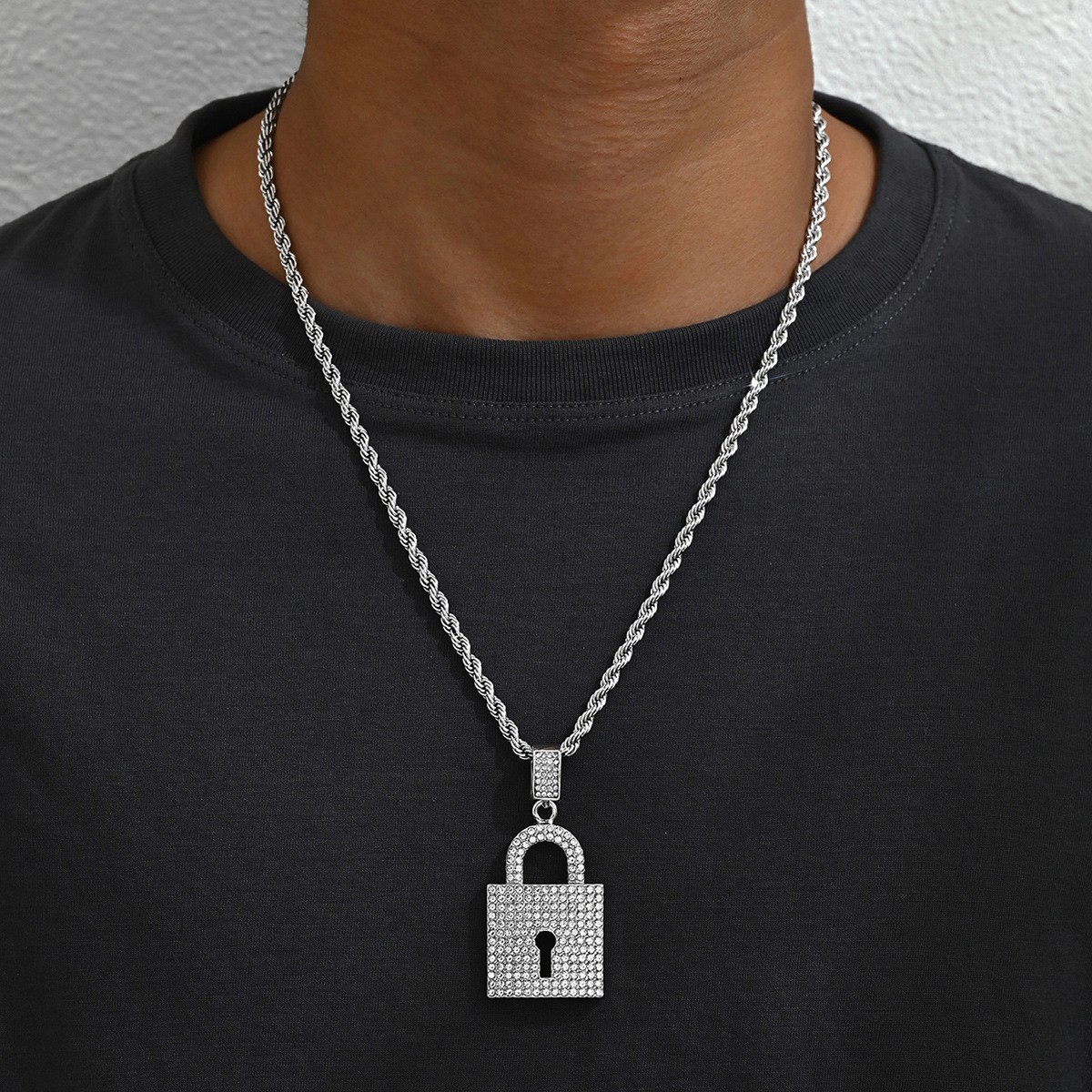 Padlock Pendant Necklace