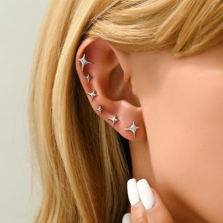 Star Stud Earring Set