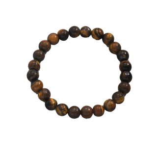 Brown-Tone Bead Bracelet - alternate view