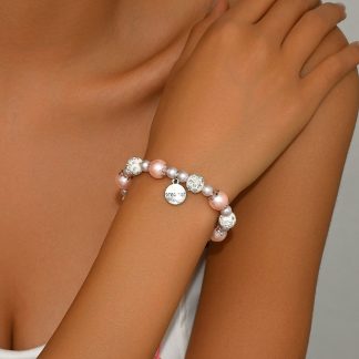 Adjustable Bead and Charm Bracelet