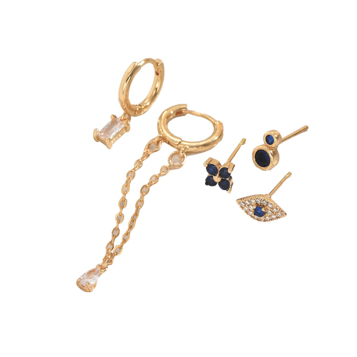 Mixed Shape Ear-Jewelry Set